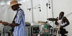 Watch the Cedric Burnside Project at the Philly Folk Festival