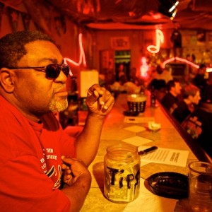 Red Paden, owner of Red's Lounge - photo by Lou Bopp
