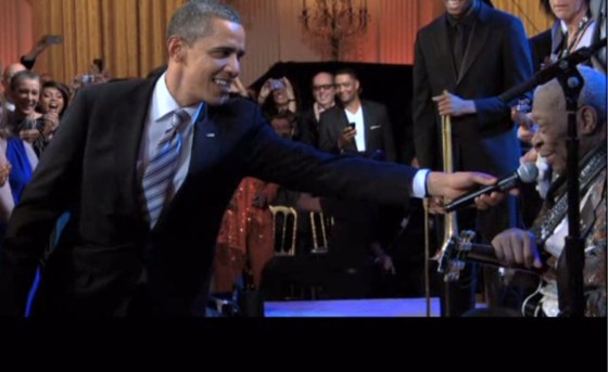 President Obama and B. B. King